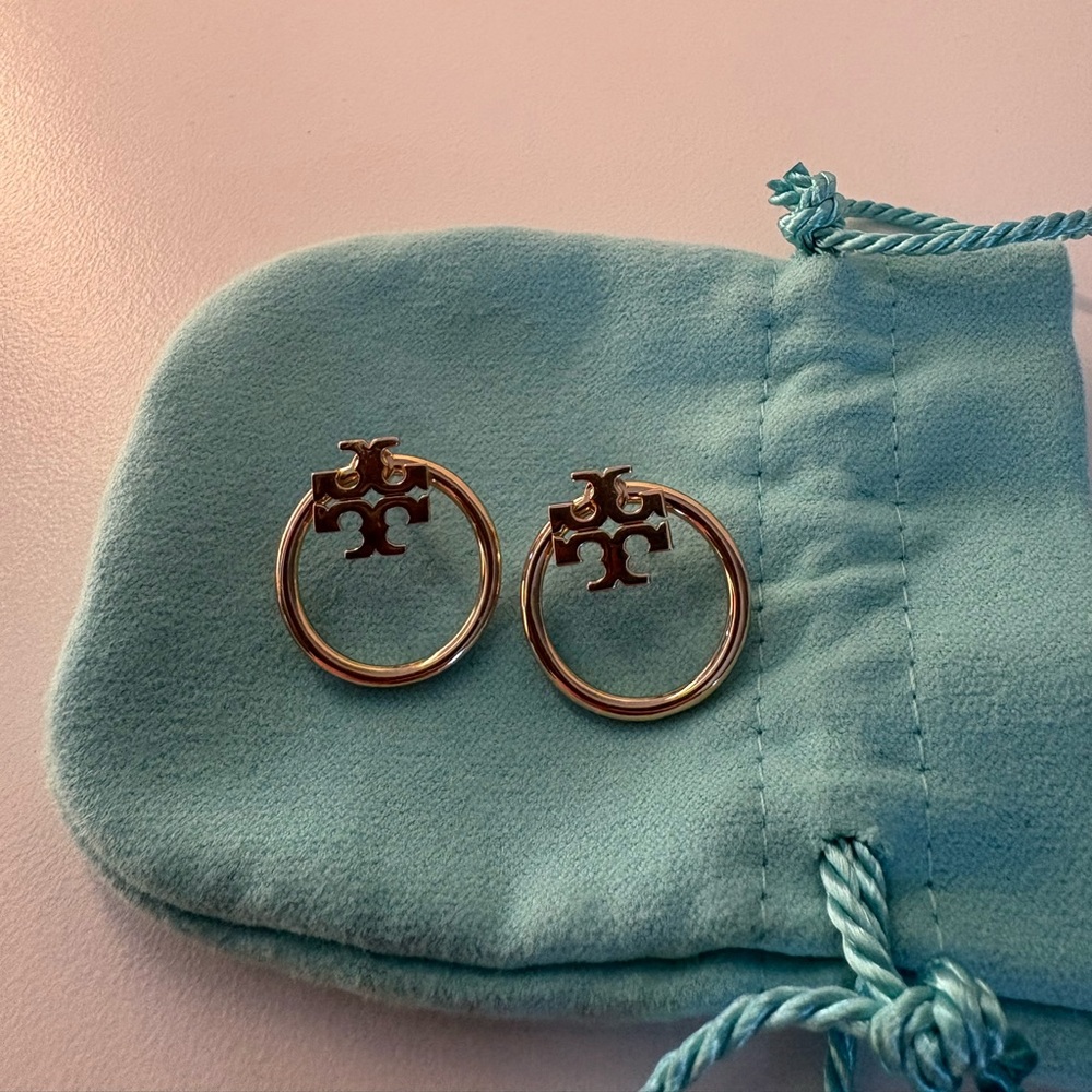 Tory Burch Gold Stud Earring